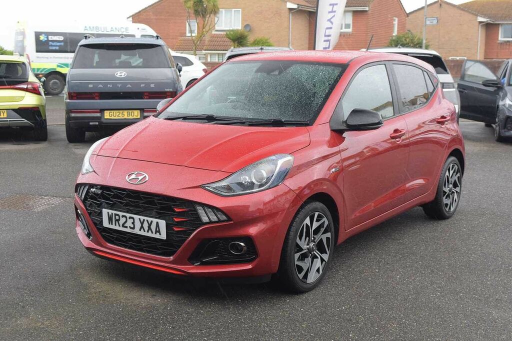 Hyundai I10 Hatchback WR23XXA Red #3