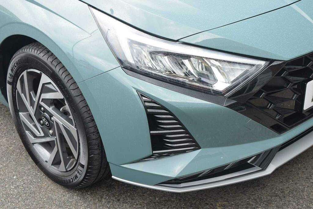 Hyundai I20 Hatchback BJ74XZT Green #4