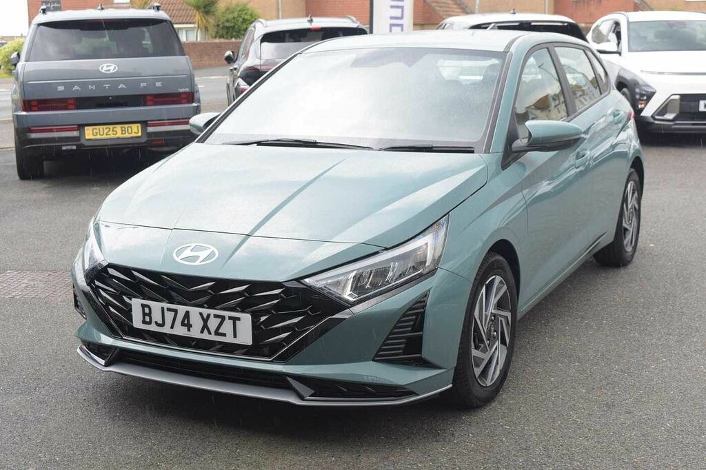 Hyundai I20 Hatchback BJ74XZT Green #3