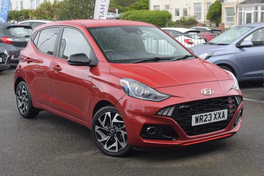 Hyundai I10 Petrol AU73WHP Red #3