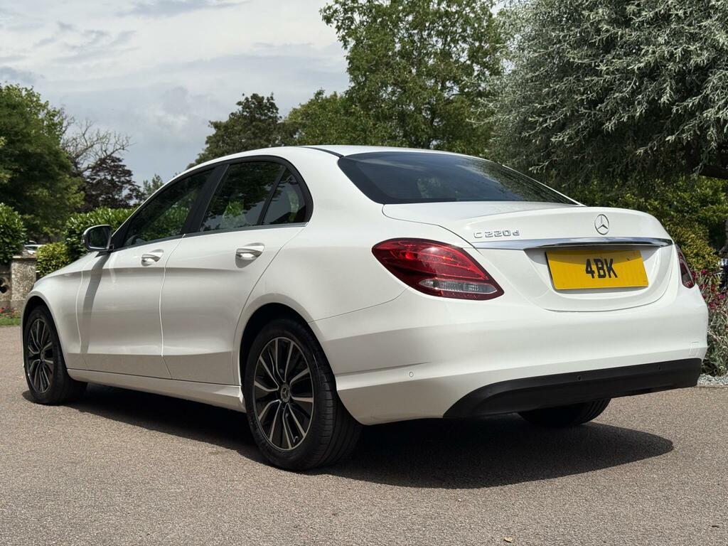 Mercedes-Benz C Class Se White #6