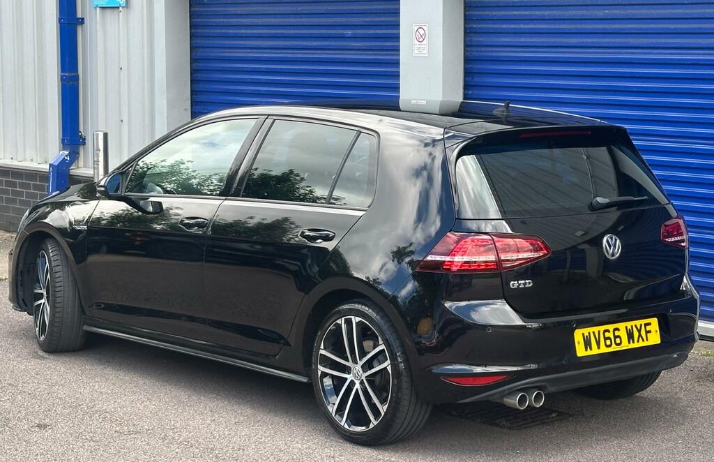 Volkswagen Golf 2.0 Tdi Bluemotion Tech Gtd Euro 6 Ss WV66WXF Black #3