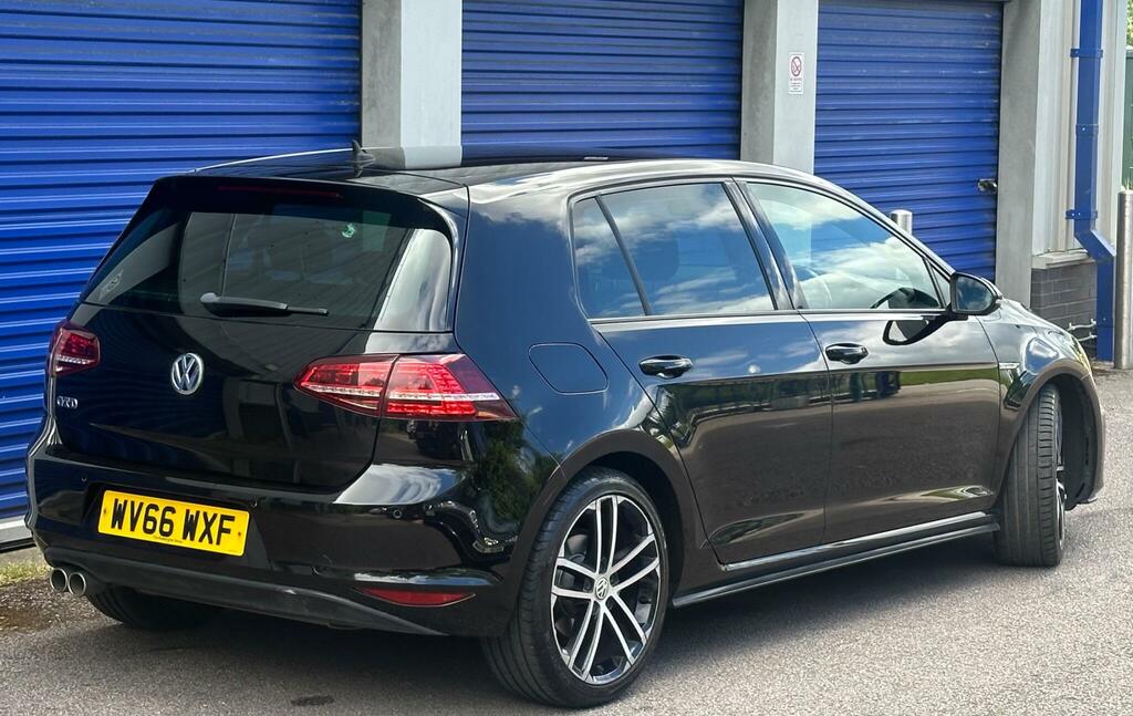 Volkswagen Golf 2.0 Tdi Bluemotion Tech Gtd Euro 6 Ss WV66WXF Black #5