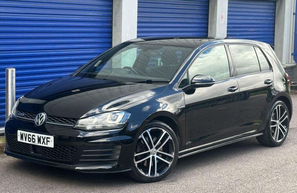 Volkswagen Golf 2.0 Tdi Bluemotion Tech Gtd Euro 6 Ss WV66WXF Black