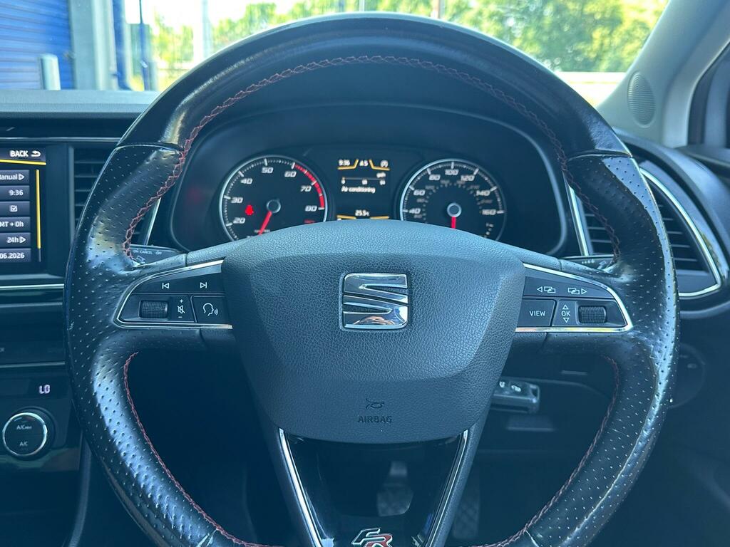 Seat Leon 2.0 Tsi Cupra 290 Black Euro 6 Ss White #13