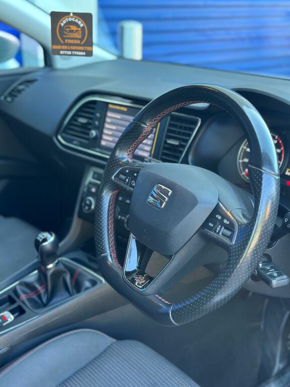Seat Leon 2.0 Tsi Cupra 290 Black Euro 6 Ss White #9