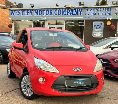 Ford KA 1.2 Ka Zetec DL11ZYX Red