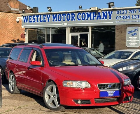 Volvo V70 2.5 R Estate Red #4