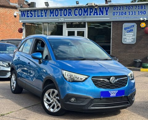 Vauxhall Crossland X 1.2 Se Suv Blue