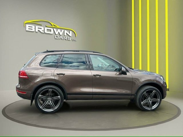 Volkswagen Touareg 3.0 Tdi V6 Bluemotion OY62KTE Brown #4