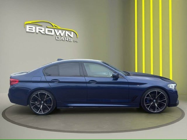 BMW 5 Series 2.0 520D M Sport Blue #4