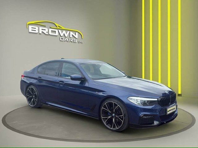 BMW 5 Series 2.0 520D M Sport Blue