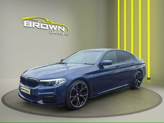 BMW 5 Series 2.0 520D M Sport Blue #3