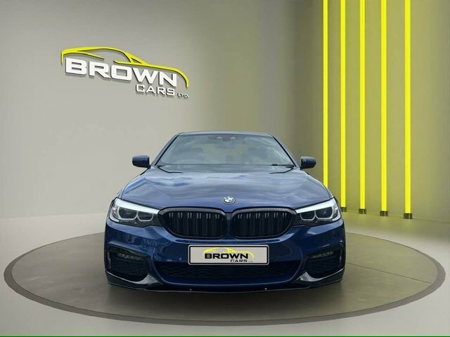 BMW 5 Series 2.0 520D M Sport Blue #2