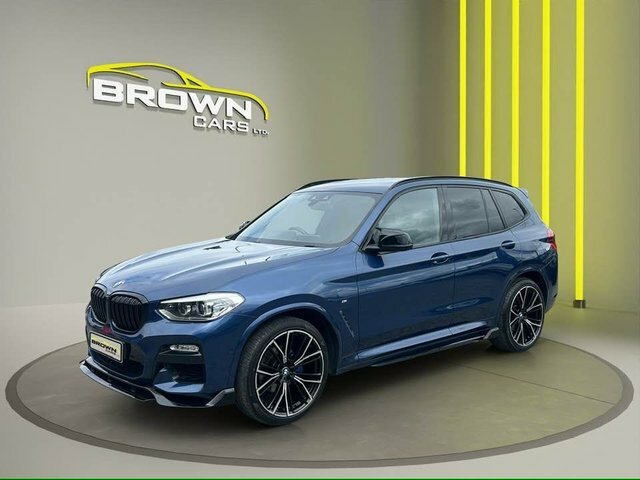 BMW X3 2.0 20D M Sport Blue #3