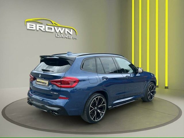 BMW X3 2.0 20D M Sport Blue #4