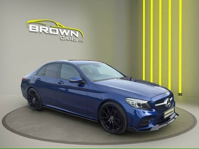 Mercedes-Benz C Class 2.0 C220d Amg Line Blue