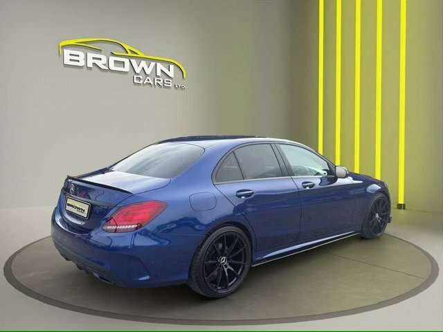 Mercedes-Benz C Class 2.0 C220d Amg Line Blue #4