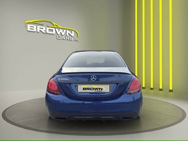 Mercedes-Benz C Class 2.0 C220d Amg Line Blue #5
