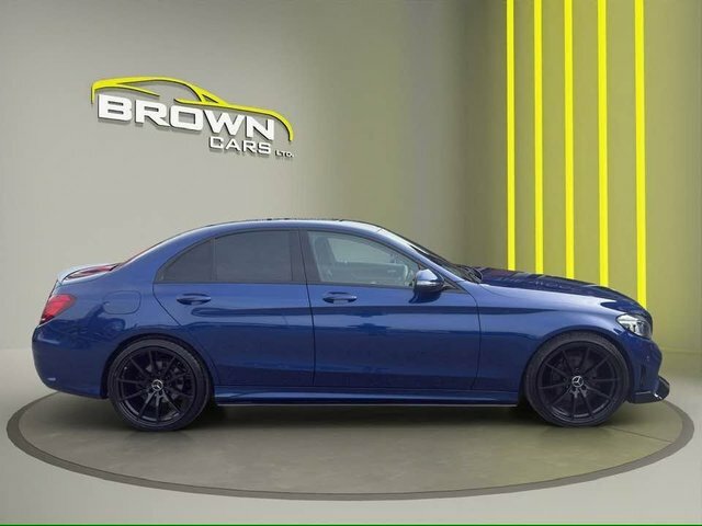 Mercedes-Benz C Class 2.0 C220d Amg Line Blue #3