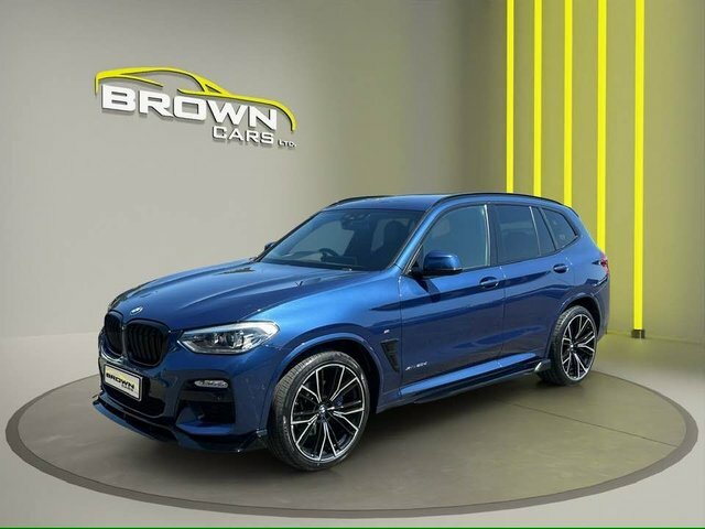 BMW X3 2.0 20D M Sport Blue #3