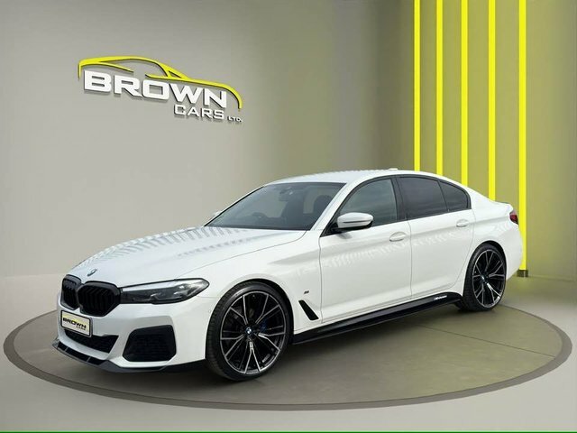BMW 5 Series 2.0 520D Mht M White #3