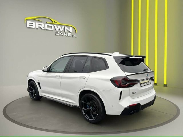 BMW X3 2.0 20D Mht M White #6