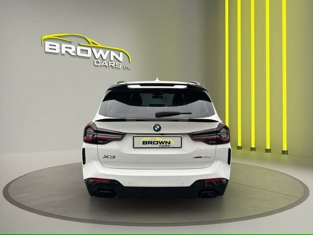BMW X3 2.0 20D Mht M White #6