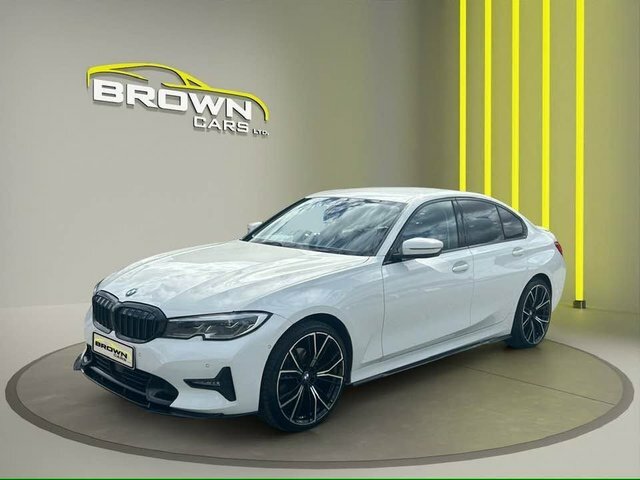 BMW 3 Series 2.0 320D Sport Saloon White #3