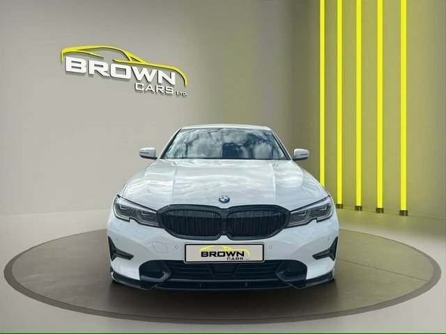 BMW 3 Series 2.0 320D Sport Saloon White #2
