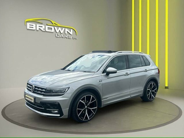 Volkswagen Tiguan 2.0 Tdi R-line Suv Silver #4