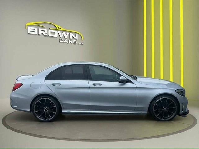 Mercedes-Benz C Class 1.6 C200d Amg Line Silver #3