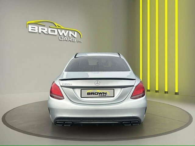 Mercedes-Benz C Class 1.6 C200d Amg Line Silver #5