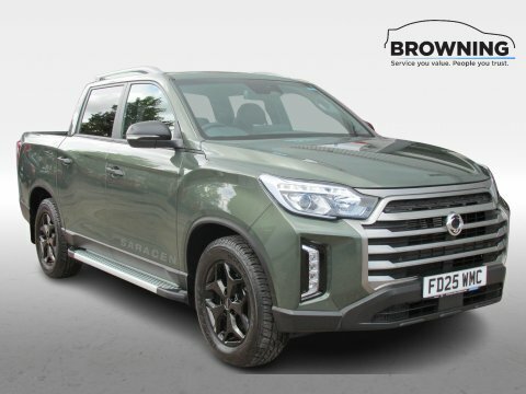 SsangYong Musso Saracen FD25WMC Green