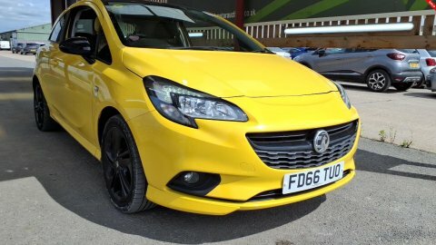 Vauxhall Corsa Limited Edition Ecoflex Yellow