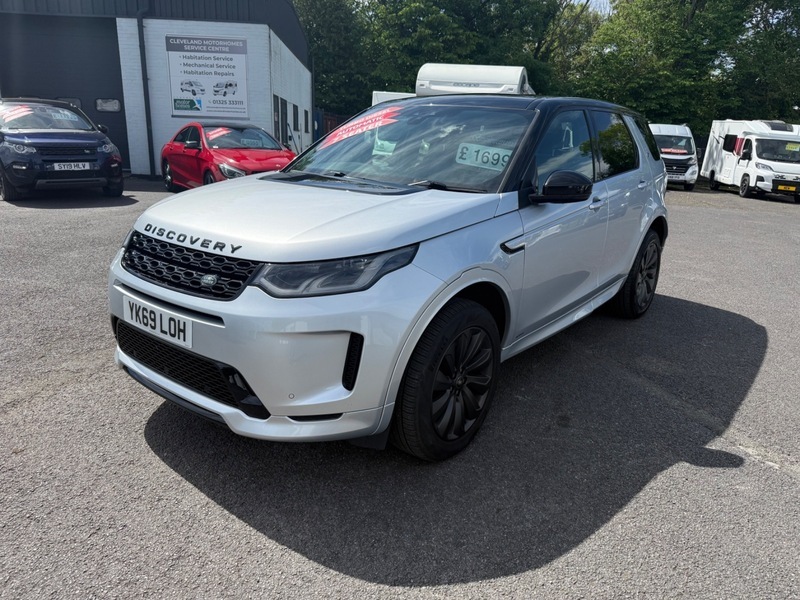 Land Rover Discovery Sport R-dynamic Se 19 Plate YK69LOH Silver #3