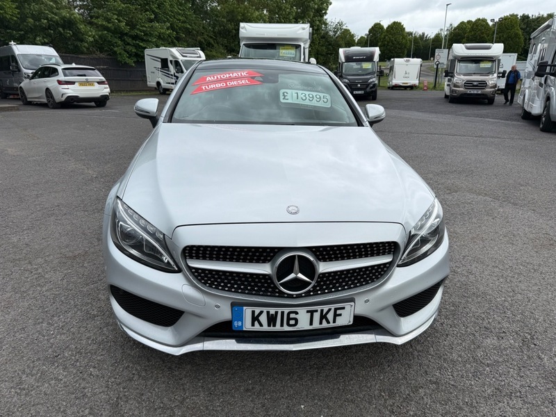 Mercedes-Benz C Class C 250 D Amg Silver #2