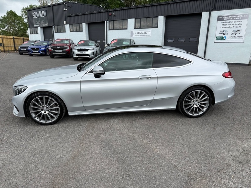 Mercedes-Benz C Class C 250 D Amg Silver #4