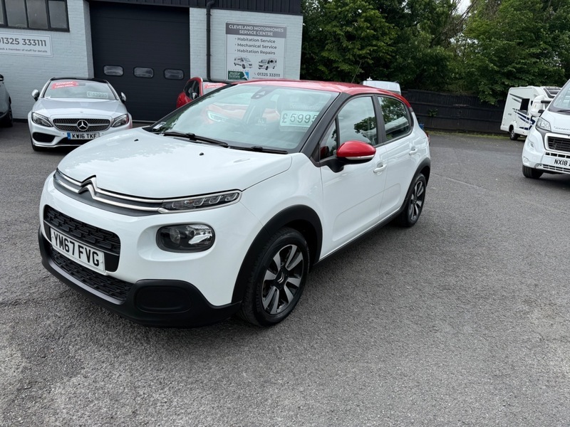 Citroen C3 Puretech Feel 18 Reg White #3