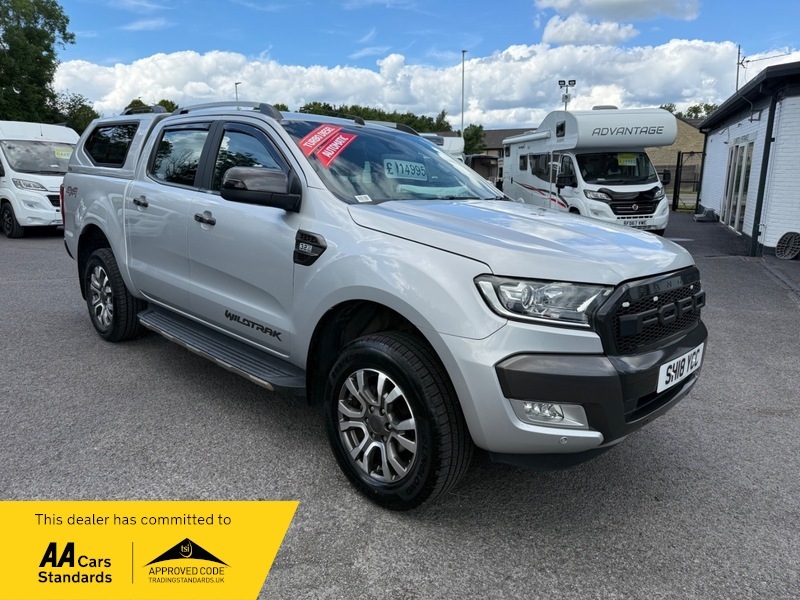 Ford Ranger Wildtrak 4X4 Dcb Tdci Silver