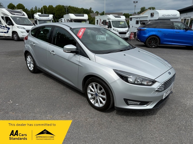Ford Focus Titanium Tdci 17 Plate Silver