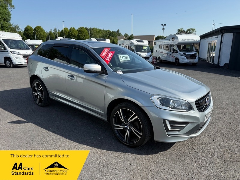 Volvo XC60 D4 R-design Lux Nav Silver