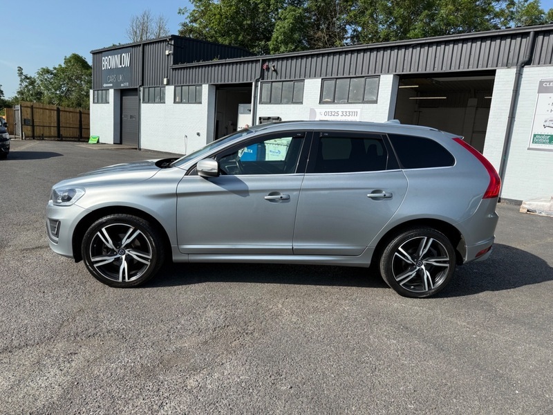 Volvo XC60 D4 R-design Lux Nav Silver #4