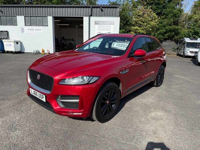 Jaguar F-Pace R-sport Awd Red #3