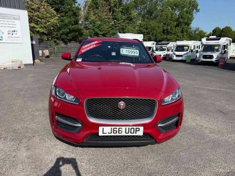Jaguar F-Pace R-sport Awd Red #2