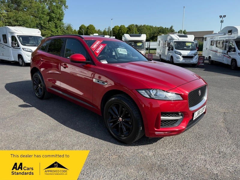 Jaguar F-Pace R-sport Awd Red