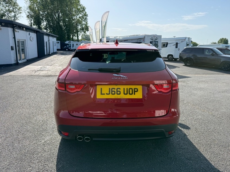 Jaguar F-Pace R-sport Awd Red #5