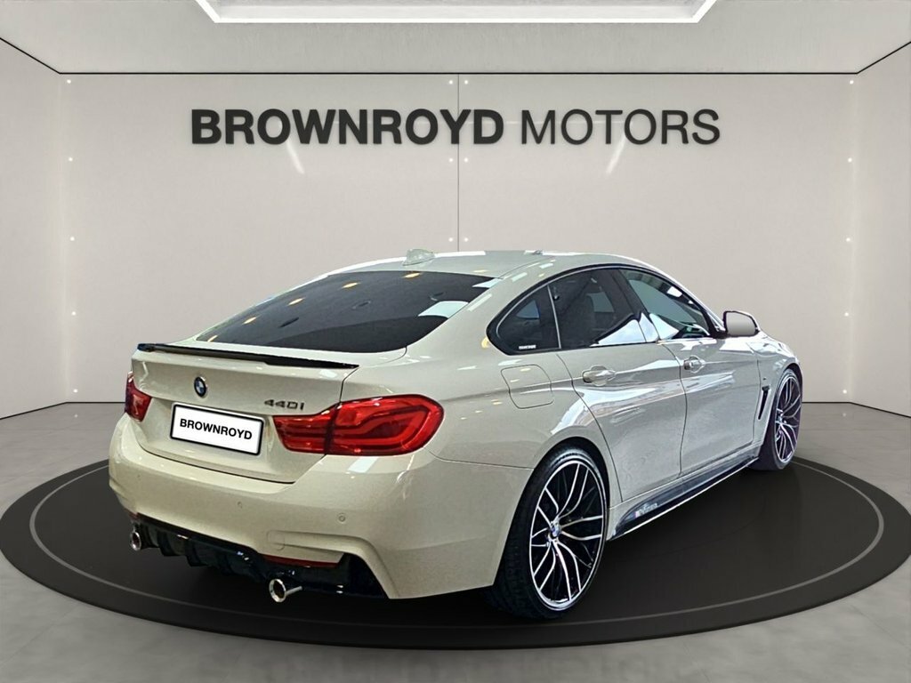 BMW 4 Series Gran Coupe 3L M Sport White #6