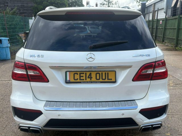 Mercedes-Benz M Class 5.5 Ml63 V8 Amg Spds7gt 4Wd Euro 5 S S White #6