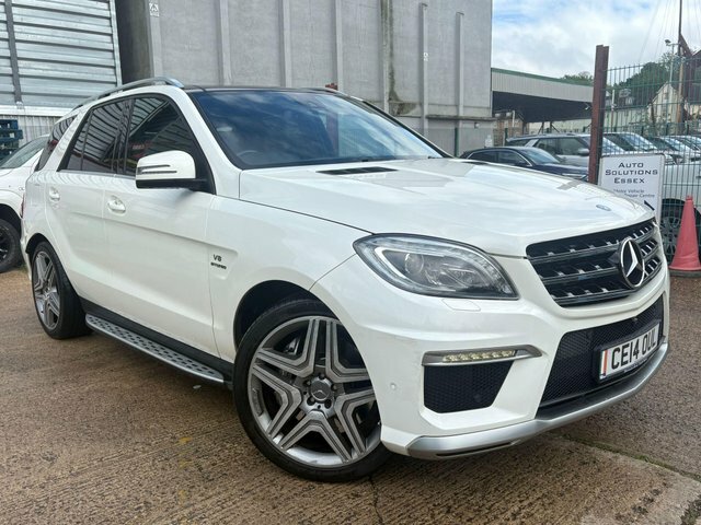 Mercedes-Benz M Class 5.5 Ml63 V8 Amg Spds7gt 4Wd Euro 5 S S White